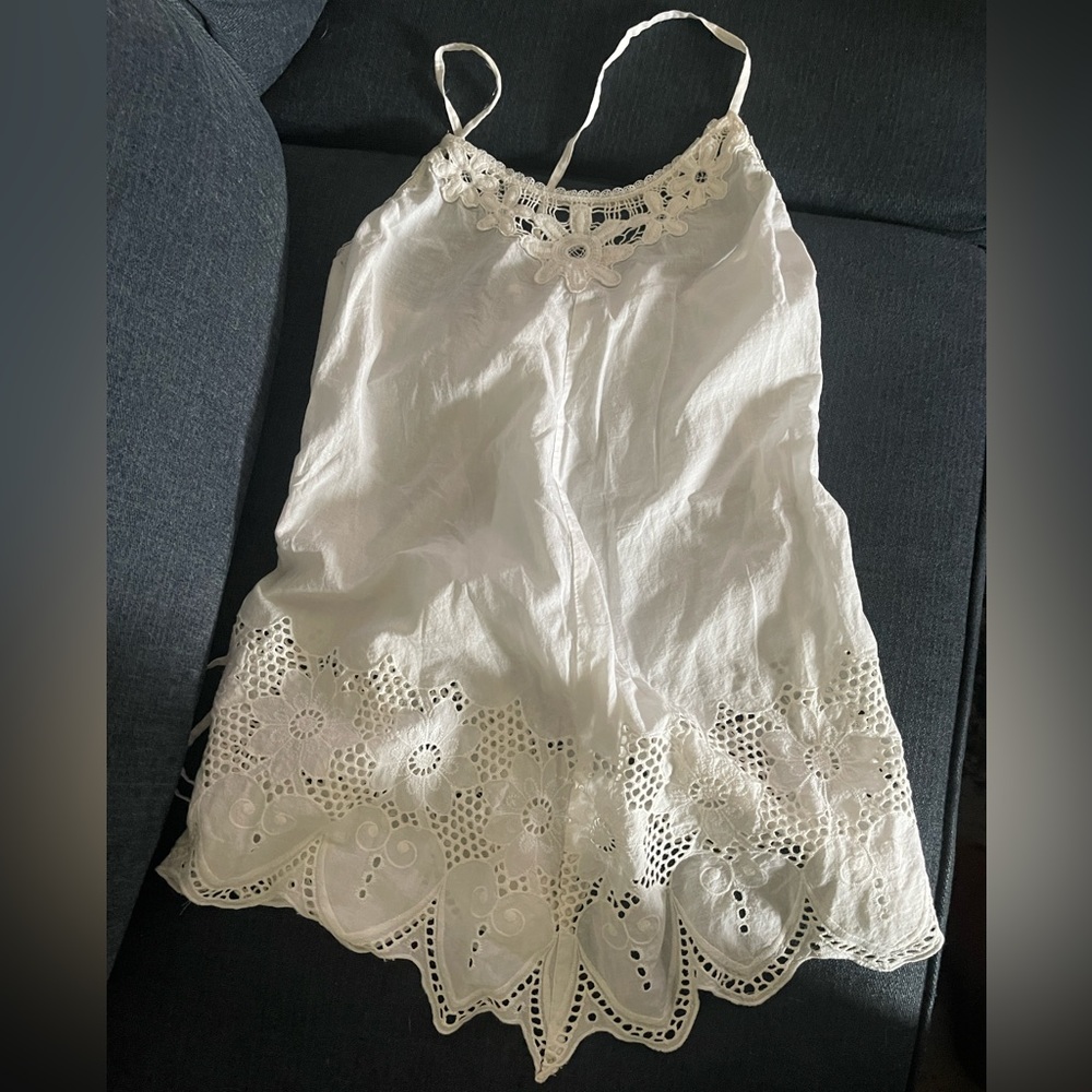 Swim cover up! Very thin cotton.